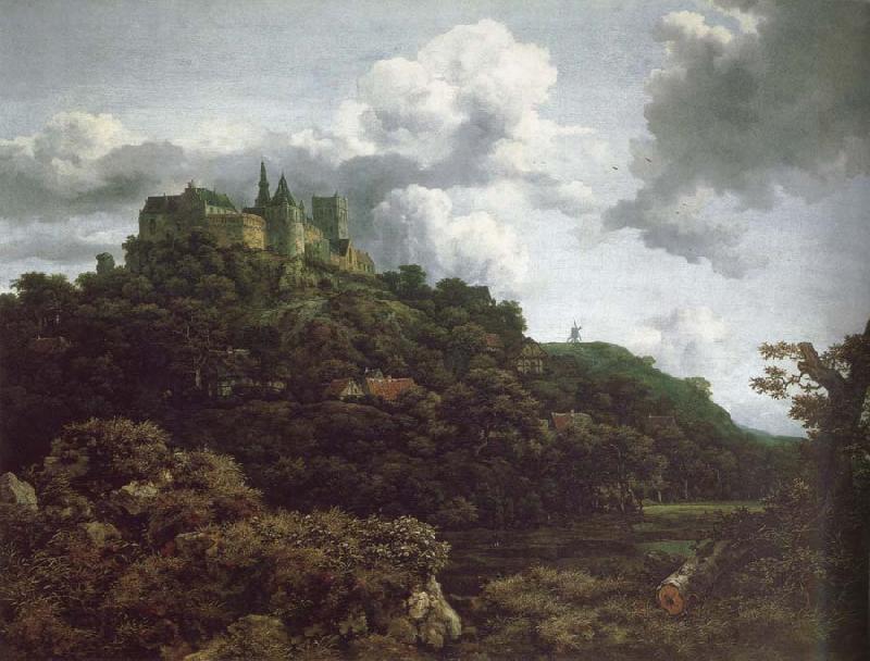 Jacob van Ruisdael Bentheim Castle oil painting picture